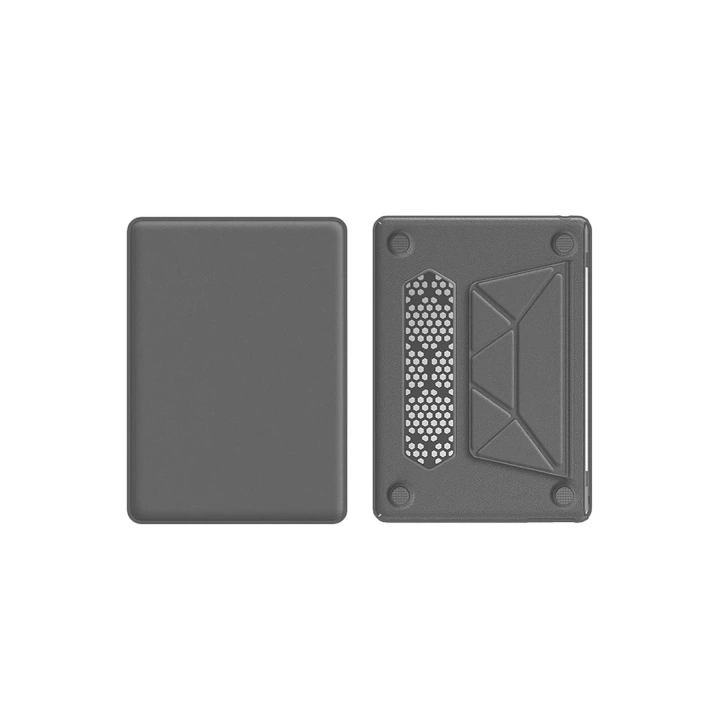 BFS Macbook Air 15 2024 Macbook Deri Kapak - Gri