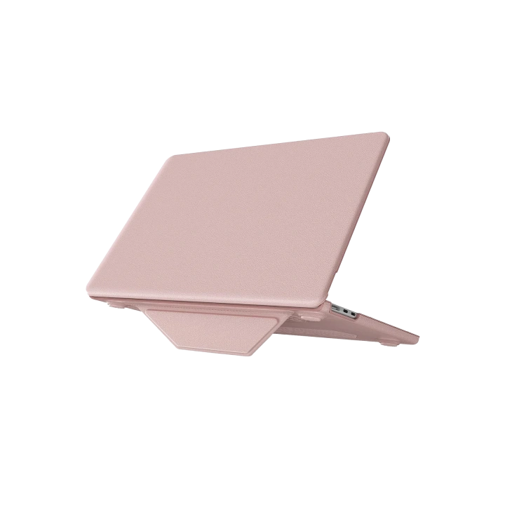 BFS  Macbook Air 15 2024 Macbook Deri Kapak - Pembe