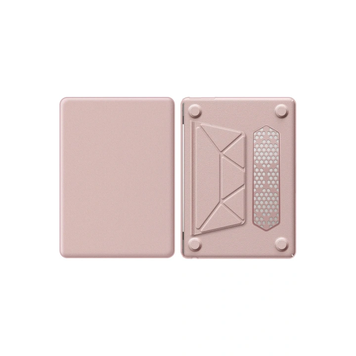 BFS  Macbook Air 15 2024 Macbook Deri Kapak - Pembe