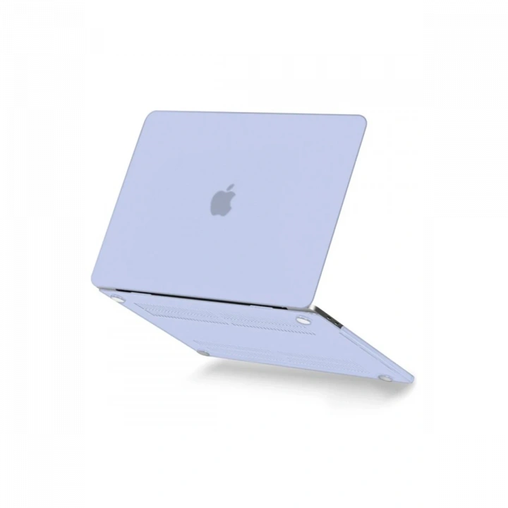 BFS  Macbook Pro 13 2021 Macbook Buzlu Kapak - Lila