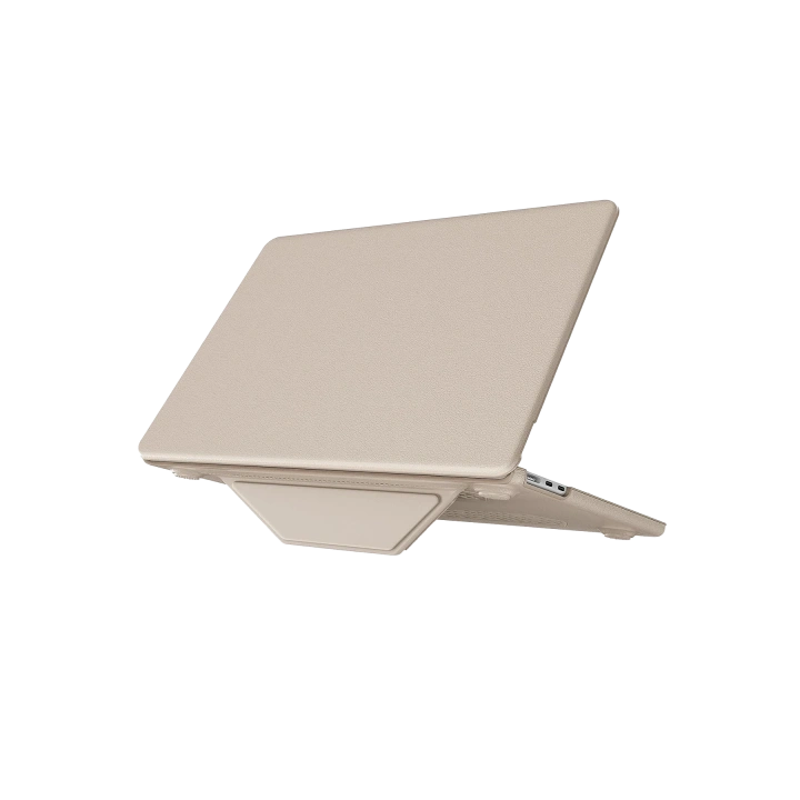 BFS  Macbook Pro 14 2021 Macbook Deri Kapak - Gold