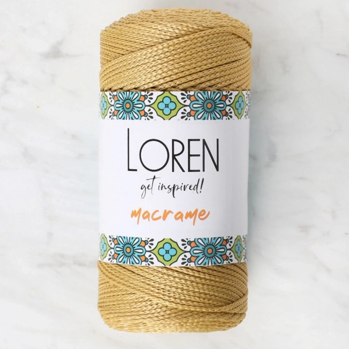 BFS  Macrame Gold El Örgü İpi - RM 050 - 34329