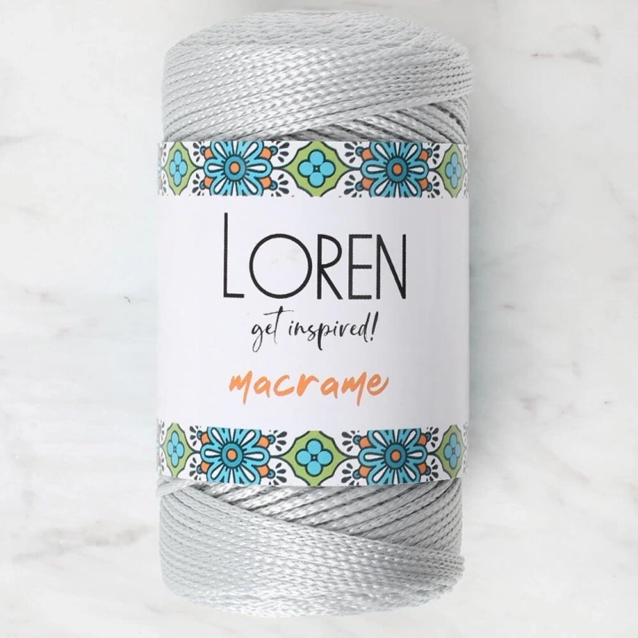 BFS  Macrame Gri El Örgü İpi - RM 060 - 34331