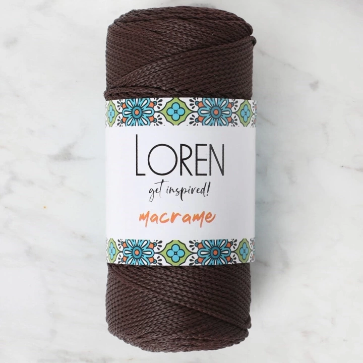 BFS  Macrame Kahverengi El Örgü İpi - RM 0210 - 34338