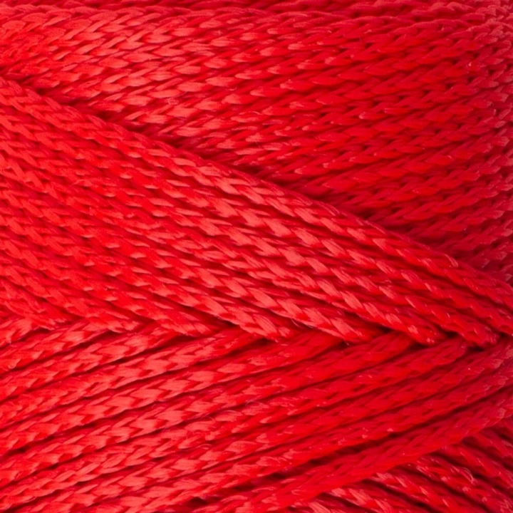 BFS  Macrame Kırmızı El Örgü İpi - RM 0100 - 34334