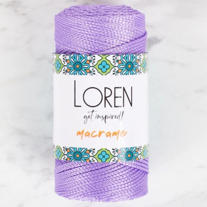 BFS  Macrame Lila El Örgü İpi - RM 0130 - 34336