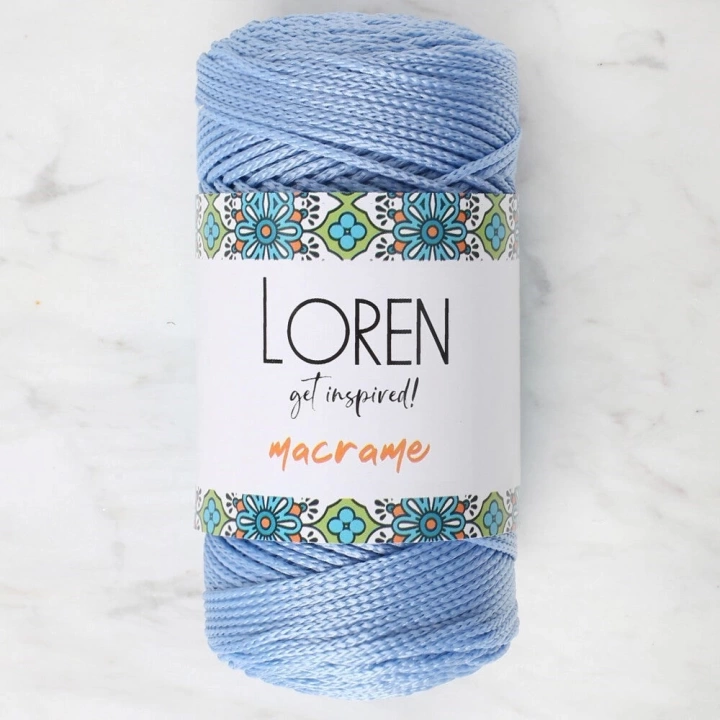 BFS  Macrame Mavi El Örgü İpi - RM 0220 - 34350