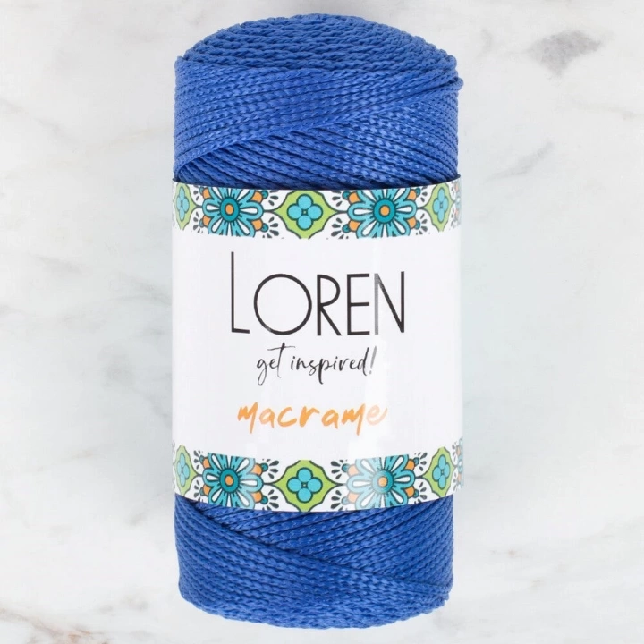 BFS  Macrame Saks Mavi El Örgü İpi - RM 0252 - 34352