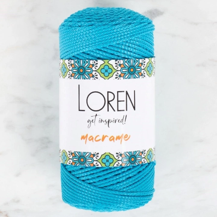 BFS  Macrame Turkuaz El Örgü İpi - RM 0232 - 34351