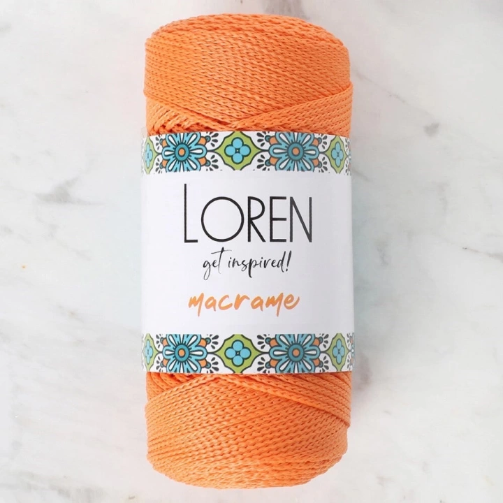 BFS  Macrame Turuncu El Örgü İpi - RM 0125 - 34335