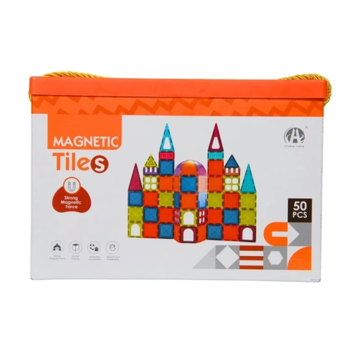 BFS  Magnetic Tiles 50 Parça