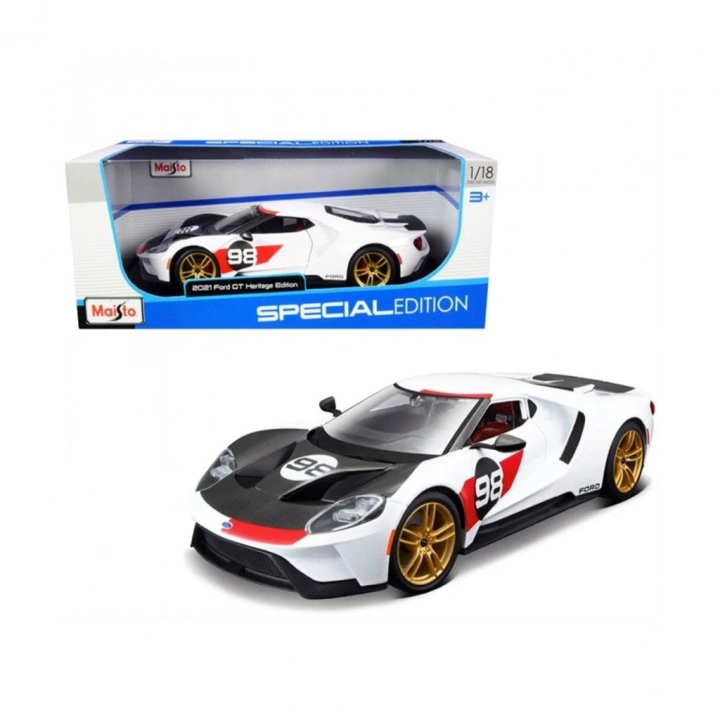 BFS  MAIS 31390 Maisto Özel Sürüm 1 18 Ford Gt Herigate Model Araba -Necotoys