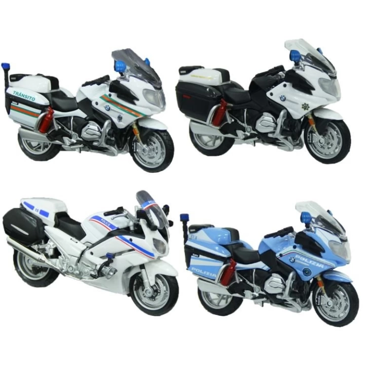 BFS   Maisto 1:18 Polis Motorsikleti
