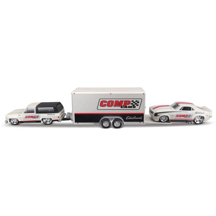 BFS   Maisto 1/64 Design Seri Yarış Takımı Römork ve Araç Set
