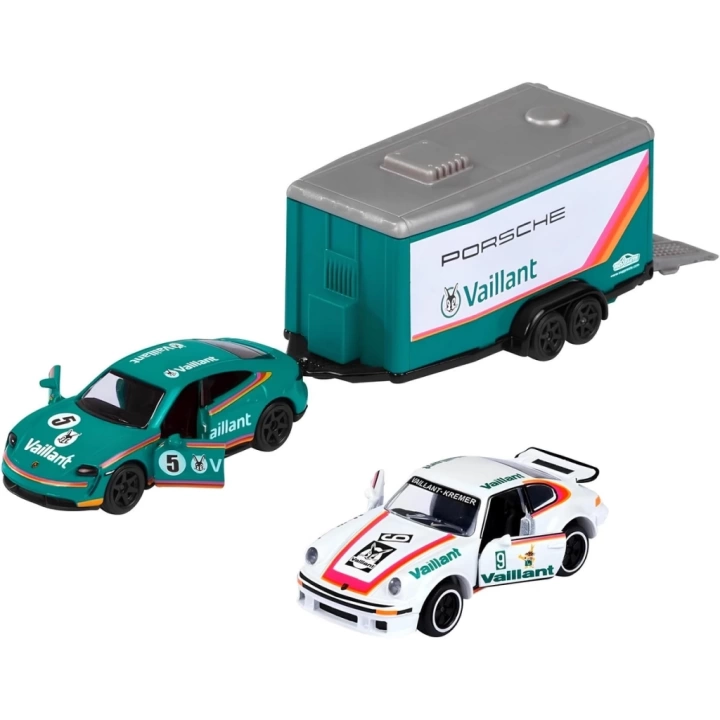 BFS   Majorette Car Trailer Ford
