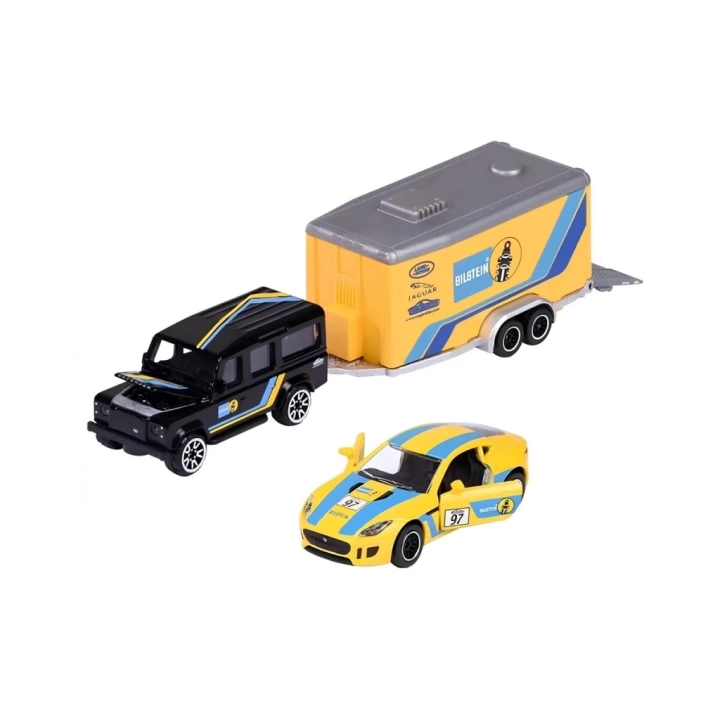 BFS   Majorette Car Trailer Ford