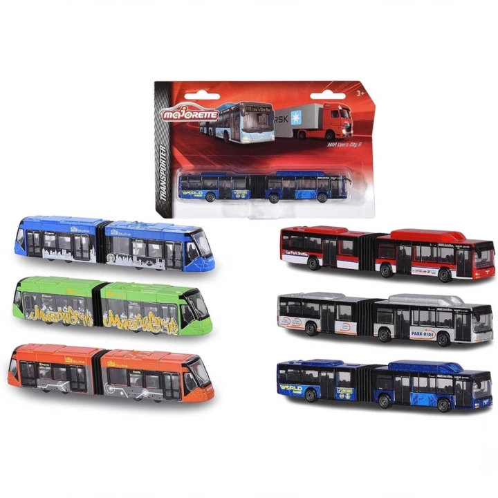 BFS   Majorette Transporter Toplu Taşıma Aracı Metal Model 212053303