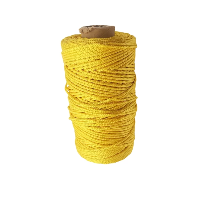 BFS Makrome İpi 3mm Polyester Koyu Sarı