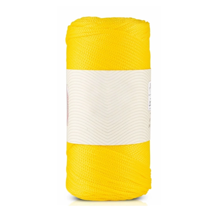 BFS Makrome İpi 3mm Polyester Koyu Sarı
