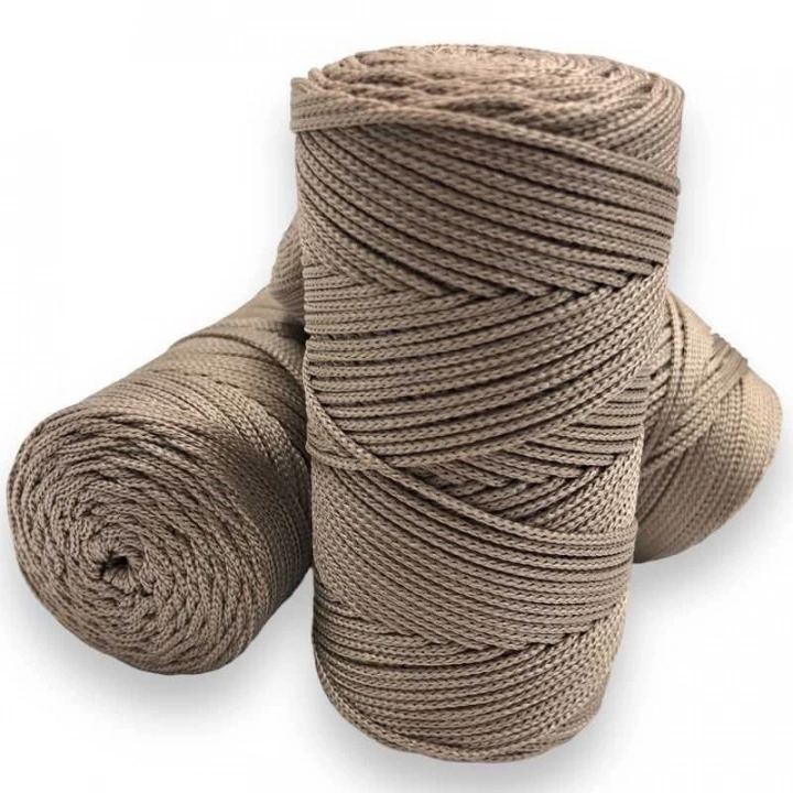 BFS Makrome İpi 3mm Polyester  Vizon