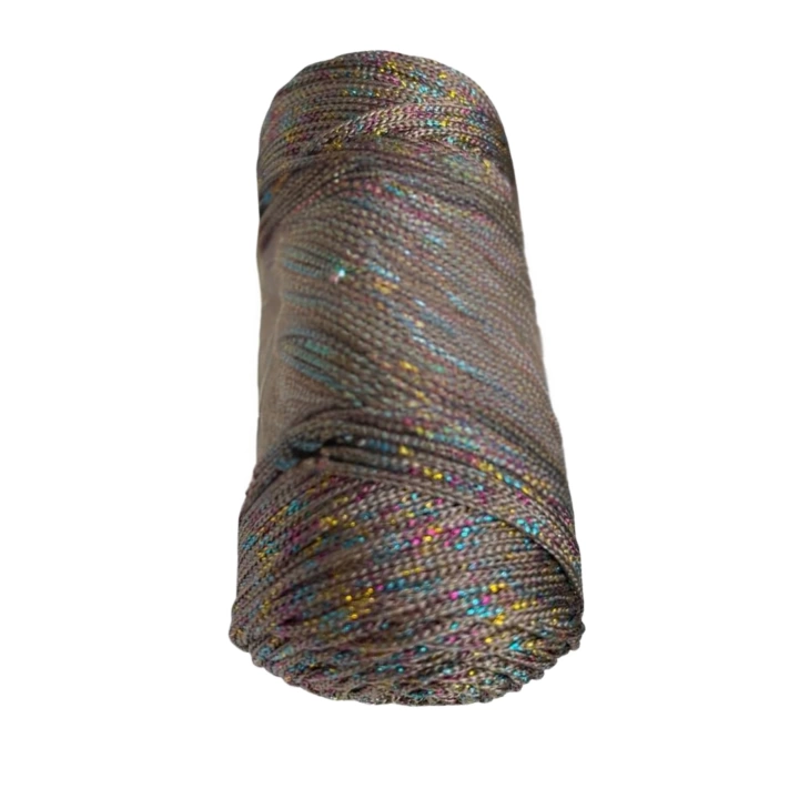 BFS Makrome İpi 3mm  Polyester Vizon Simli