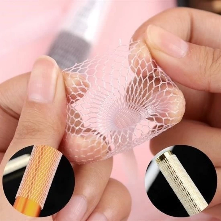 BFS  Makyaj Far Allık Kontür Eyeliner Fırça Malzemeleri Ürünleri Koruyucu File Kapak Örgü Kılıf S