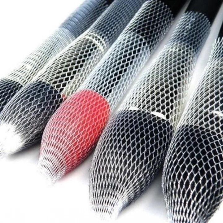 BFS  Makyaj Far Allık Kontür Eyeliner Fırça Malzemeleri Ürünleri Koruyucu File Kapak Örgü Kılıf S