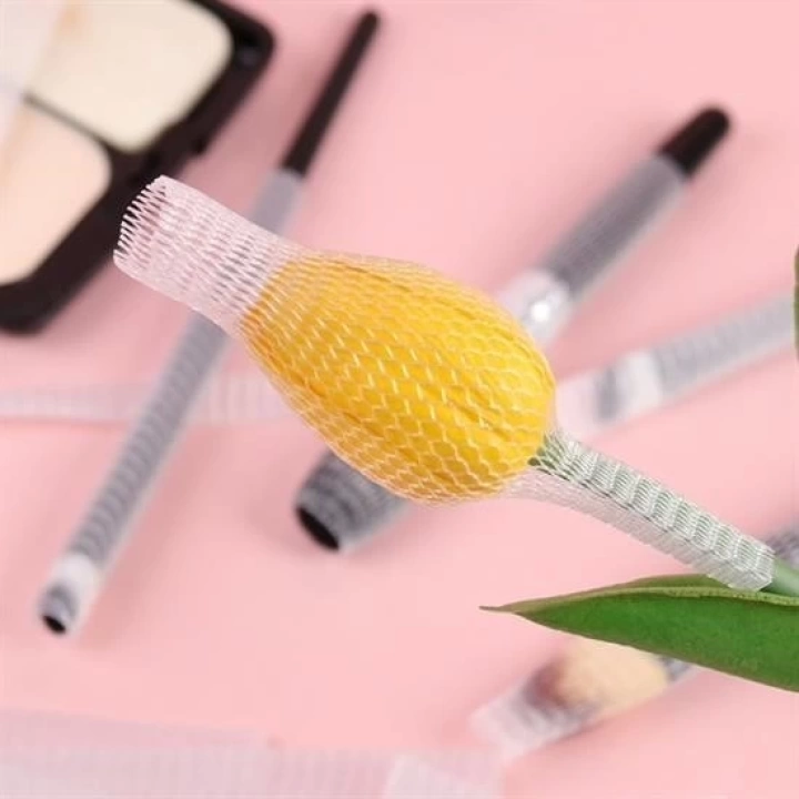 BFS  Makyaj Far Allık Kontür Eyeliner Fırça Malzemeleri Ürünleri Koruyucu File Kapak Örgü Kılıf S