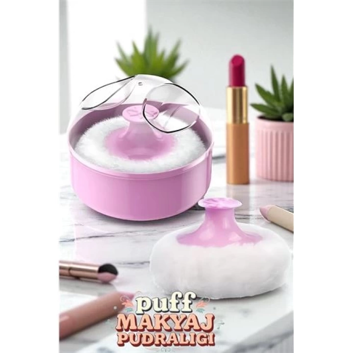 BFS  Makyaj Pudralığı -  Puff Pudralık - Makyaj Pudrası Pufu