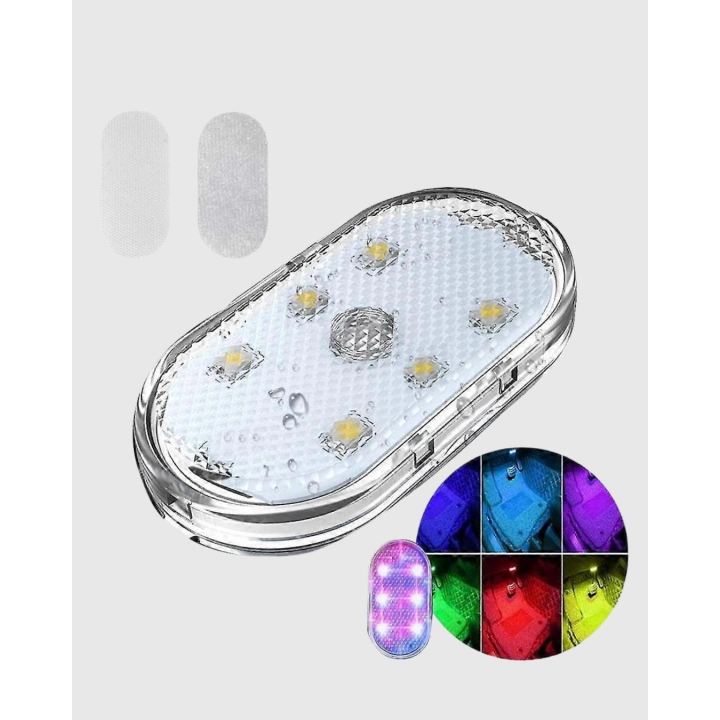 BFS Manyetik Araba İçi Ambiyans LED Işık Seti – Kolay Montajlı ve Kablolara Gerek Yok