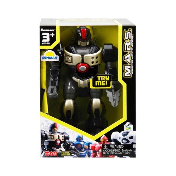 BFS   M.A.R.S. Sesli ve Işıklı Yürüyen Robot 18 cm.