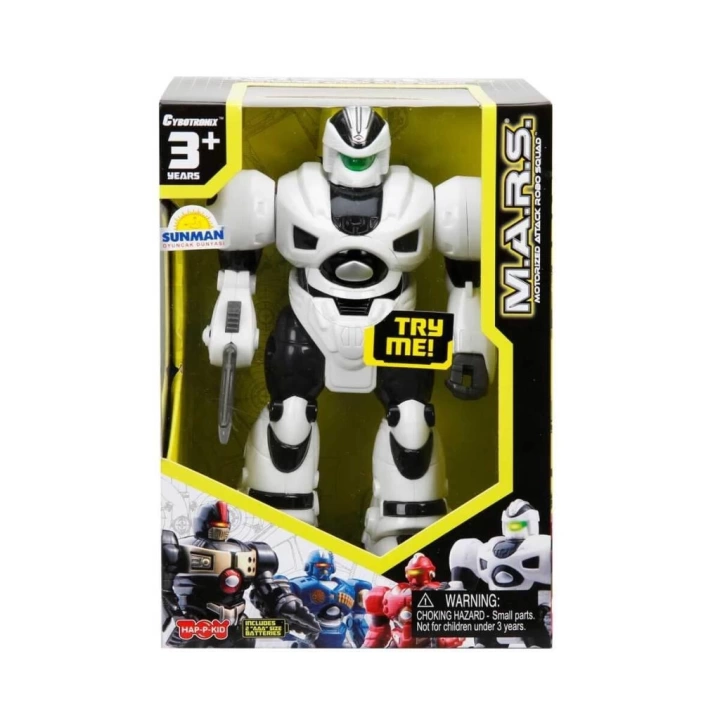 BFS   M.A.R.S. Sesli ve Işıklı Yürüyen Robot 18 cm.