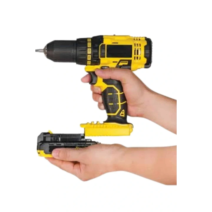 BFS Matkap Seti 24 Parça Çift Bataryalı Darbeli Led Işıklı Vidalama