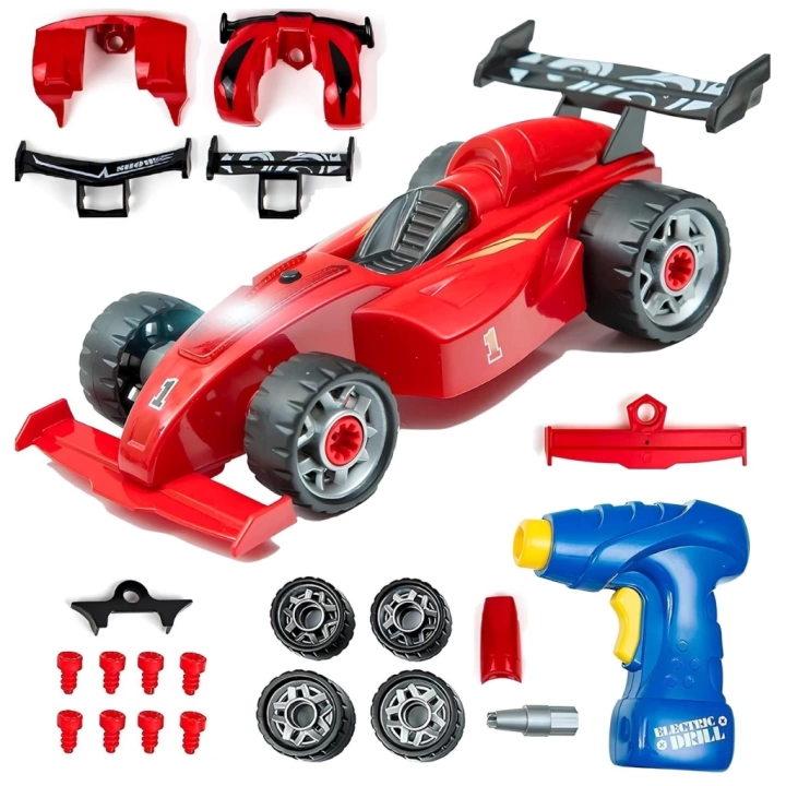 BFS  Matkaplı Formula F1 Araba Modifiye Seti Sesli Işıklı Sök Tak