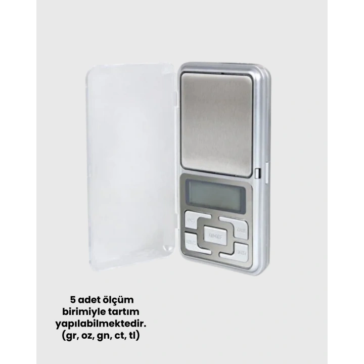 BFS Mavi Işıklı LCD Ekranlı Hassas Tartı Terazisi