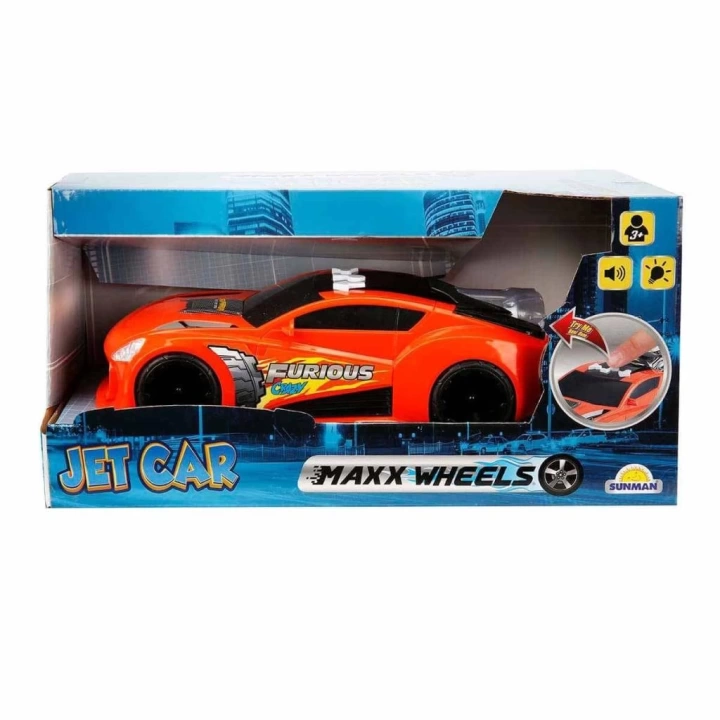 BFS   Maxx Wheels Sesli ve Işıklı Jet Araba
