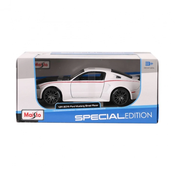 BFS   MAY 31506 2014 Ford Mustang Street Racer 1:24 Model Araba -Necotoys
