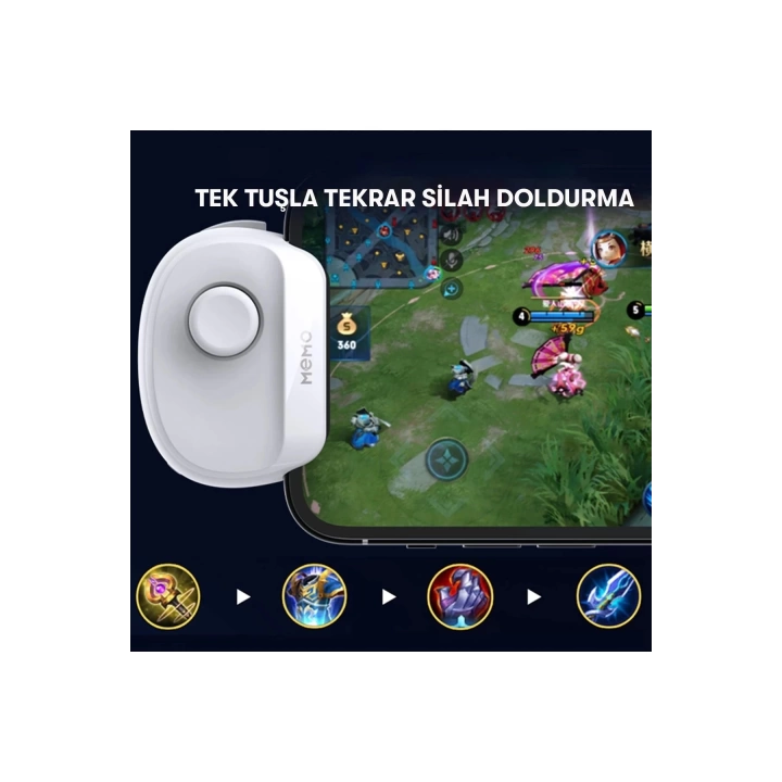 BFS Memo MB01 Oyun Tuşu - Beyaz