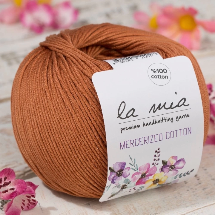 BFS  Mercerized Cotton Açık Kahverengi El Örgü İpi - 211 - 33580