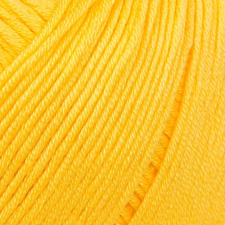 BFS  Mercerized Cotton Hardal Sarısı El Örgü İpi - 181 - 33583