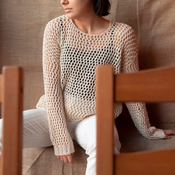 BFS  Mercerized Cotton Sarı El Örgü İpi - 177 - 33584
