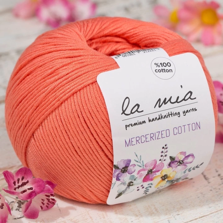 BFS  Mercerized Cotton Turuncu El Örgü İpi - 13 - 33598