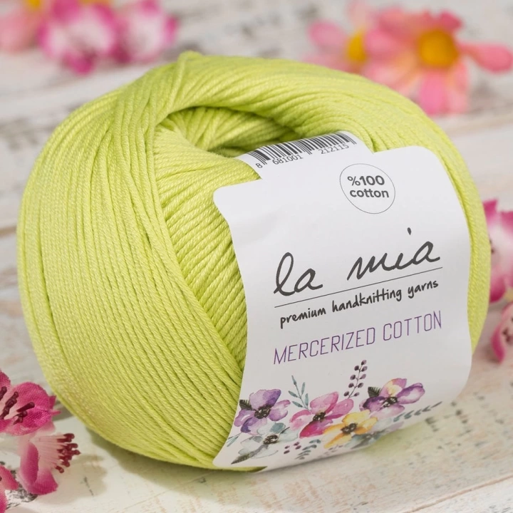BFS  Mercerized Cotton Yeşil El Örgü İpi - 150 - 33587