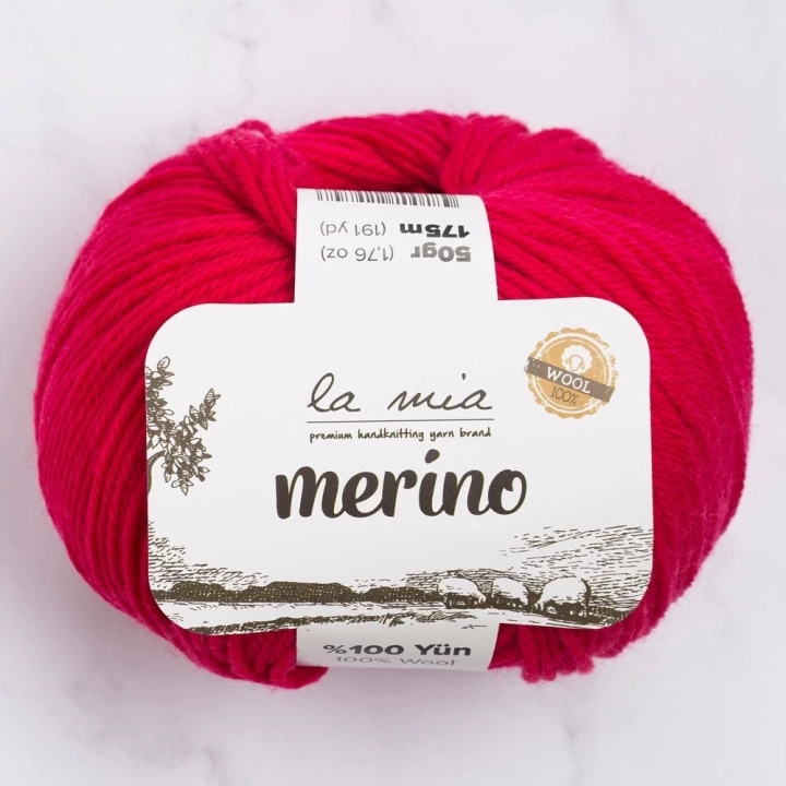 BFS  Merino Fuşya El Örgü İpi - L058 - 33787