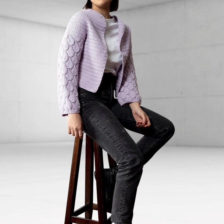BFS  Merino Pembe El Örgü İpi - L040 - 33786
