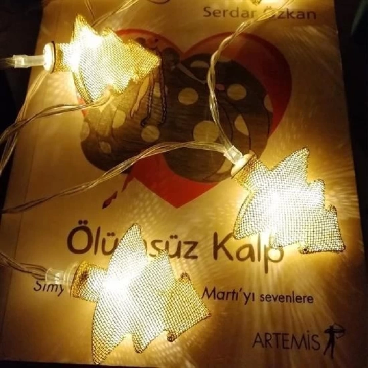 BFS  Metal Örgülü Çam Ağacı Şeklinde Günışığı Şerit Led Işık Zinciri