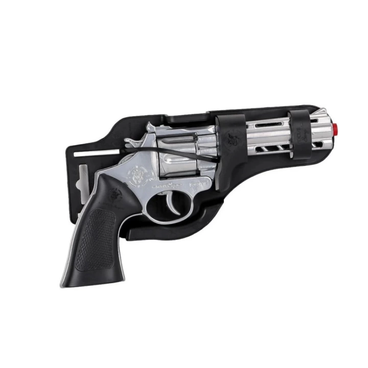 BFS  Metal Oyuncak Tabanca Krom Seri 17