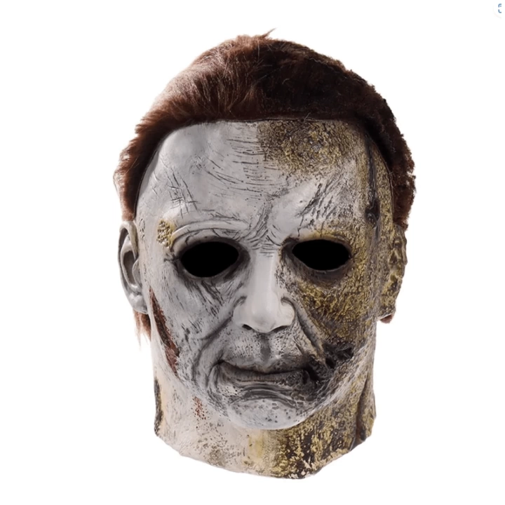 BFS     Michael Myers Lateks Maske - Michael Myers Et Maske Kafaya Tam Geçmeli