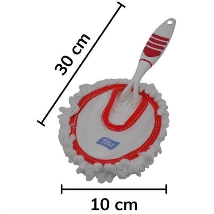 BFS  Mikrofiber Duster Toz Leke Kir Alıcı Temizleyici Tutacaklı Temizlik Bezi Aparatı Malzemesi
