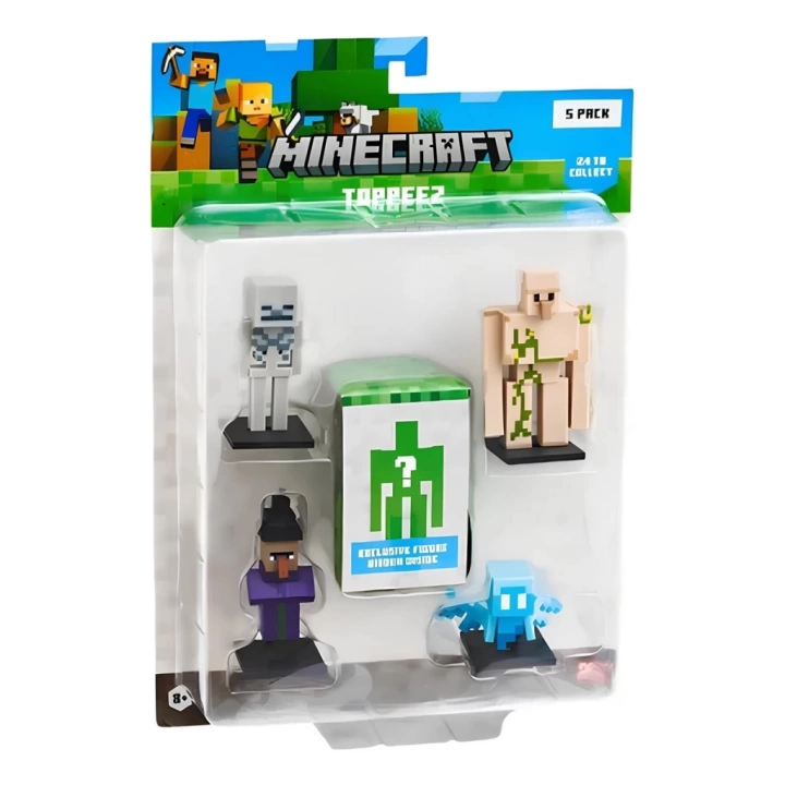 BFS   Minecraft 3D Figür Toppeez 5li